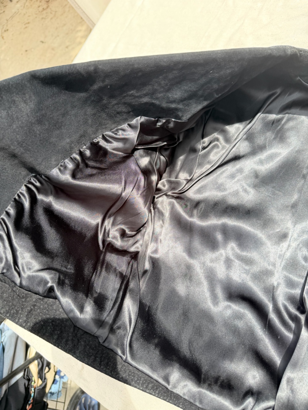 Vintage Scully Fringed cropped Suede Women's western Jacket - Black - Picture 9 of 14